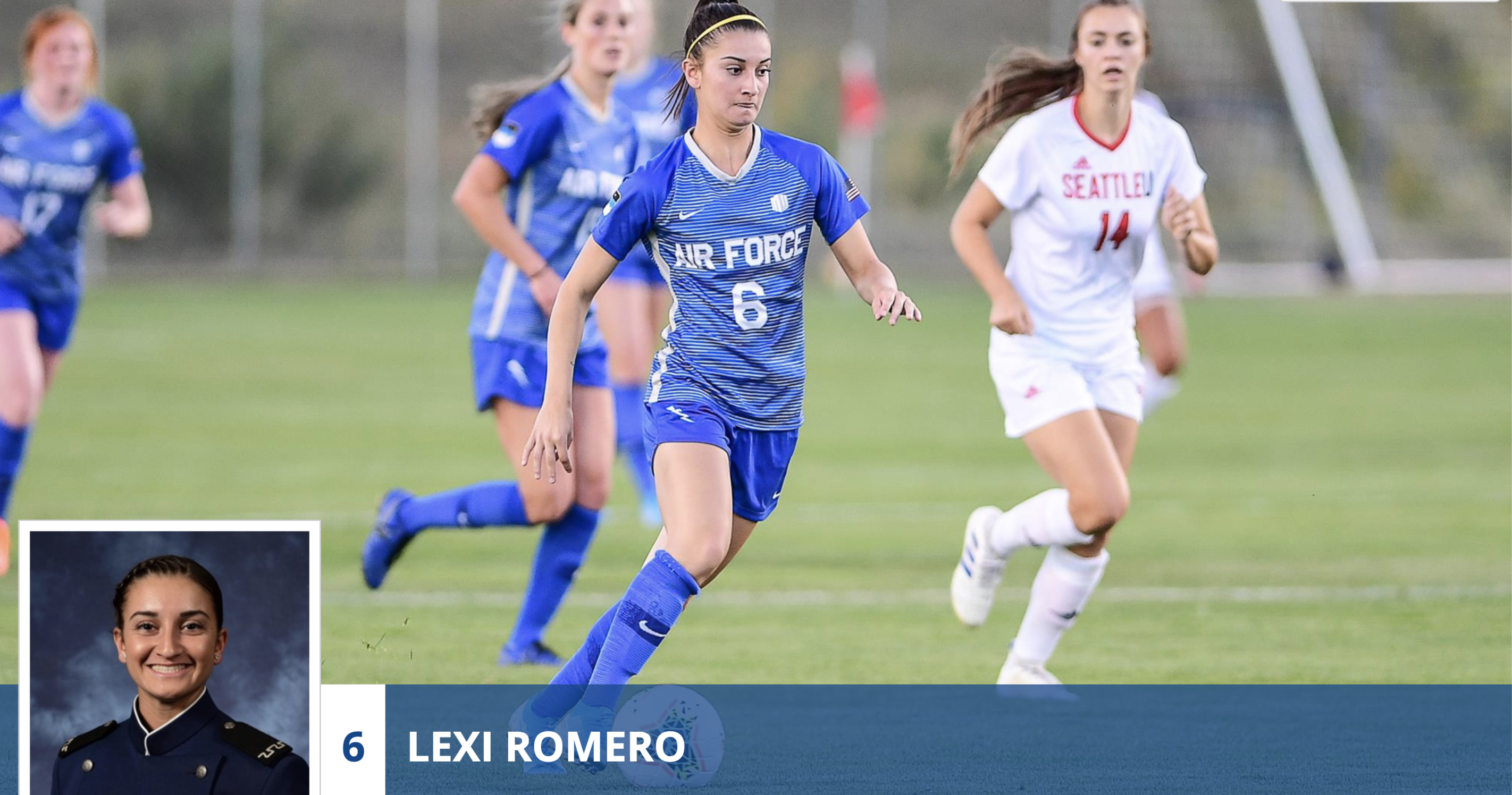 Three Falcons Earn All-MW Conference Honors, Romero Named Offensive Player of the Year