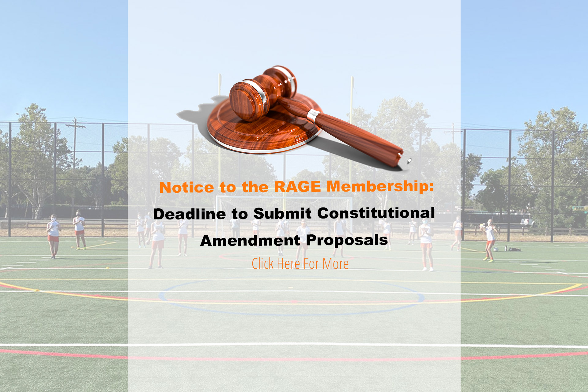 Deadline to submit constitutional changes