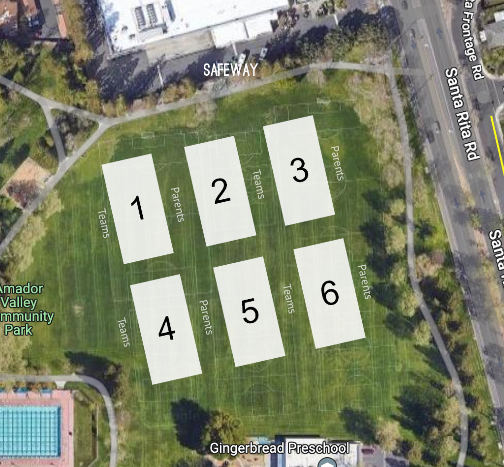 Aquatic Park Field Layout