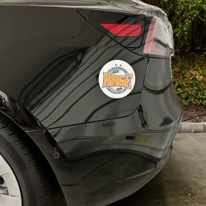 RAGE Car Magnet